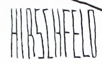 Al Hirschfeld Signature