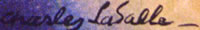 Charles Louis Lasalle signature