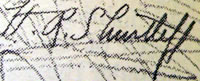 H R Shurtleff signature