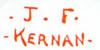 J F Kernan signature