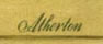 John Atherton signature
