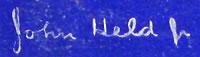 John Held Jr signature