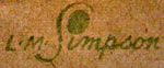 L M Simpson signature