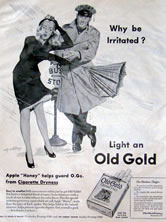 Old Gold Cigarettes Ad