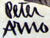 Peter Arno signature