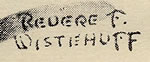 Revere Wistehuff signature