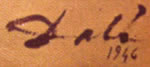 Salvador Dali signature
