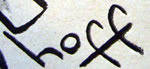 Syd Hoff Signature