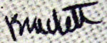 Ward Brackett signature